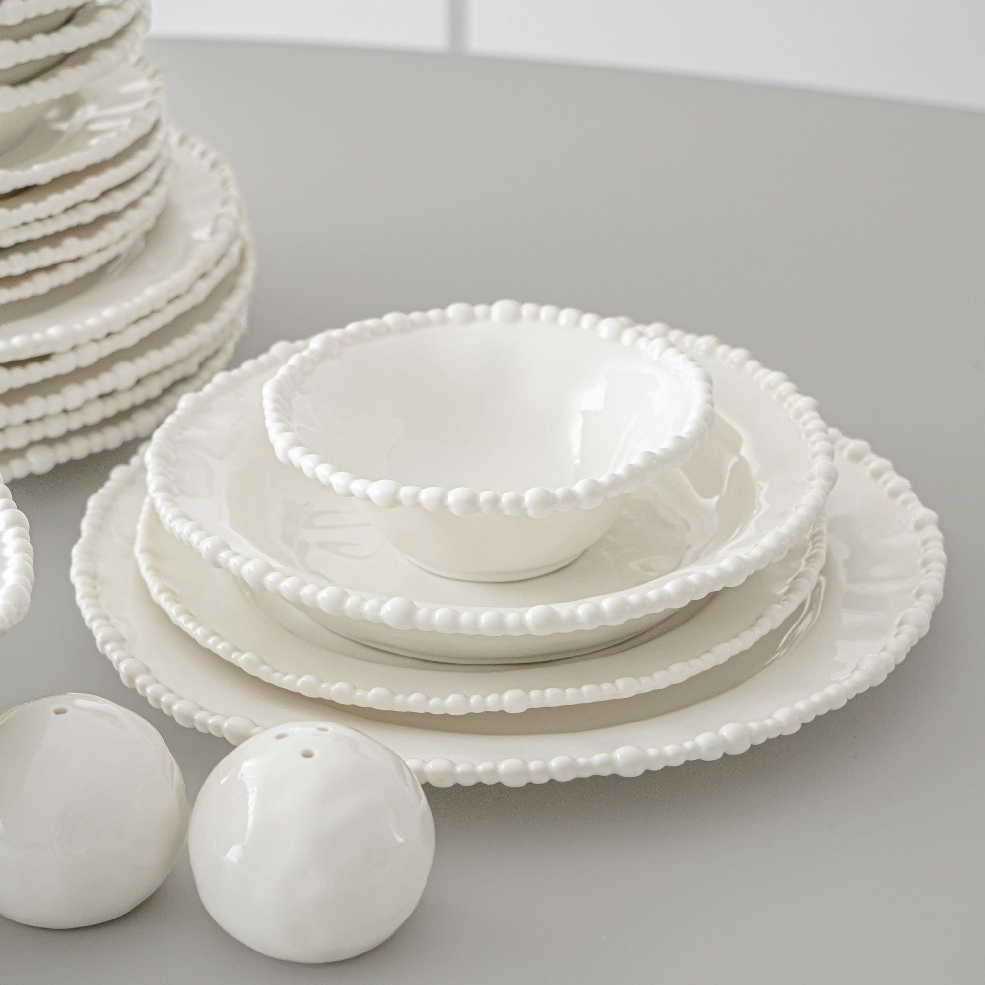 SERVICE DE TABLE SEA PEARL | 27 PIECES | 6 PERSONNES