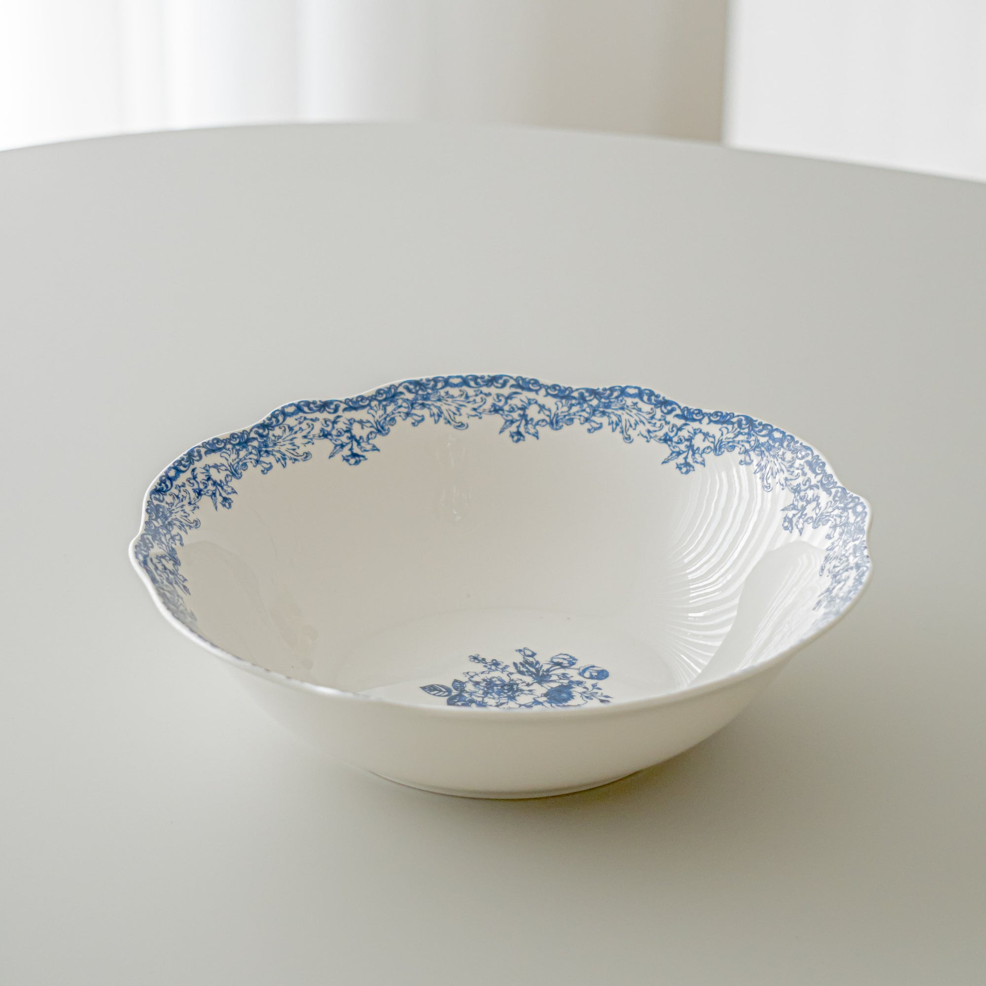 SERVICE DE TABLE VINTAGE BLEU | 25 PIECES | 6 PERSONNES