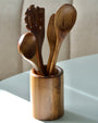 SET D'USTENSILES EN BOIS D'ACACIA 6 PIECES