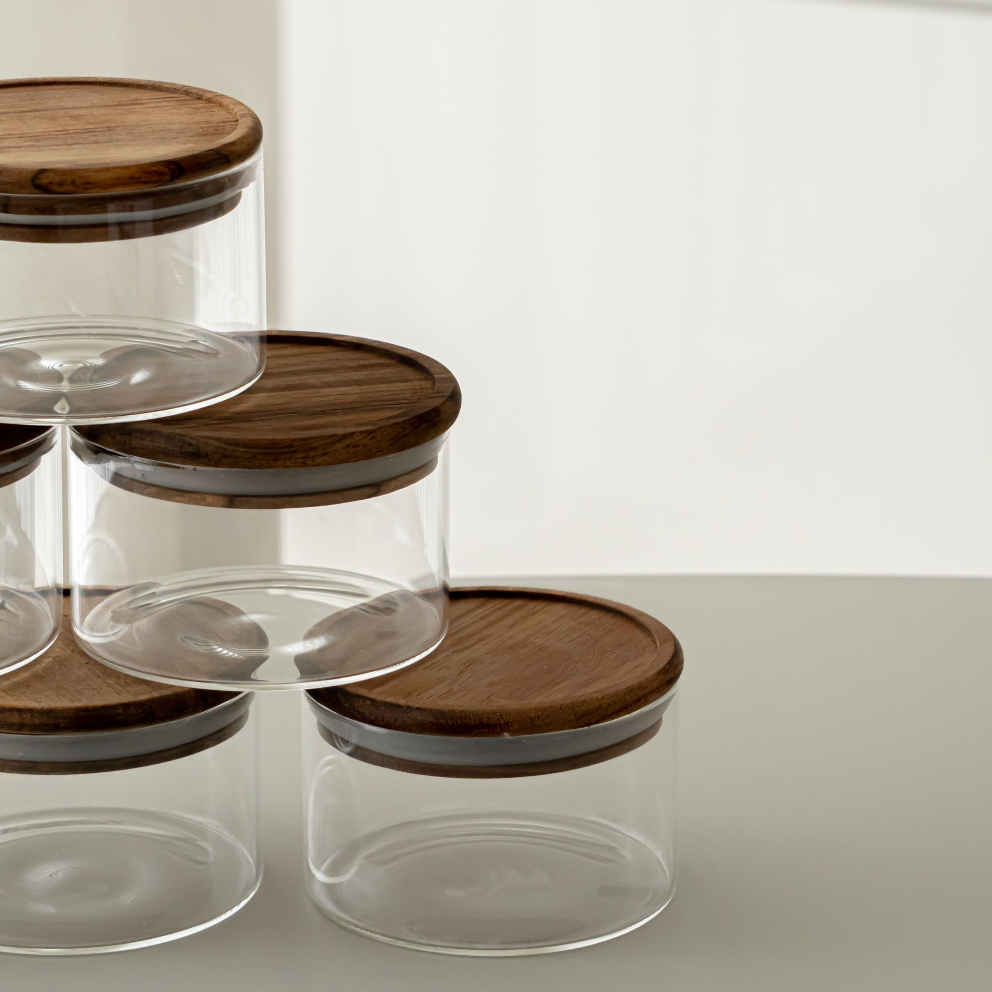 SET DE BOITE DE CONSERVATION ACACIA SPACE