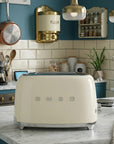 SMEG 50s RETRO STYLE 2-SLICE TOASTER | CREAM GLOSSY