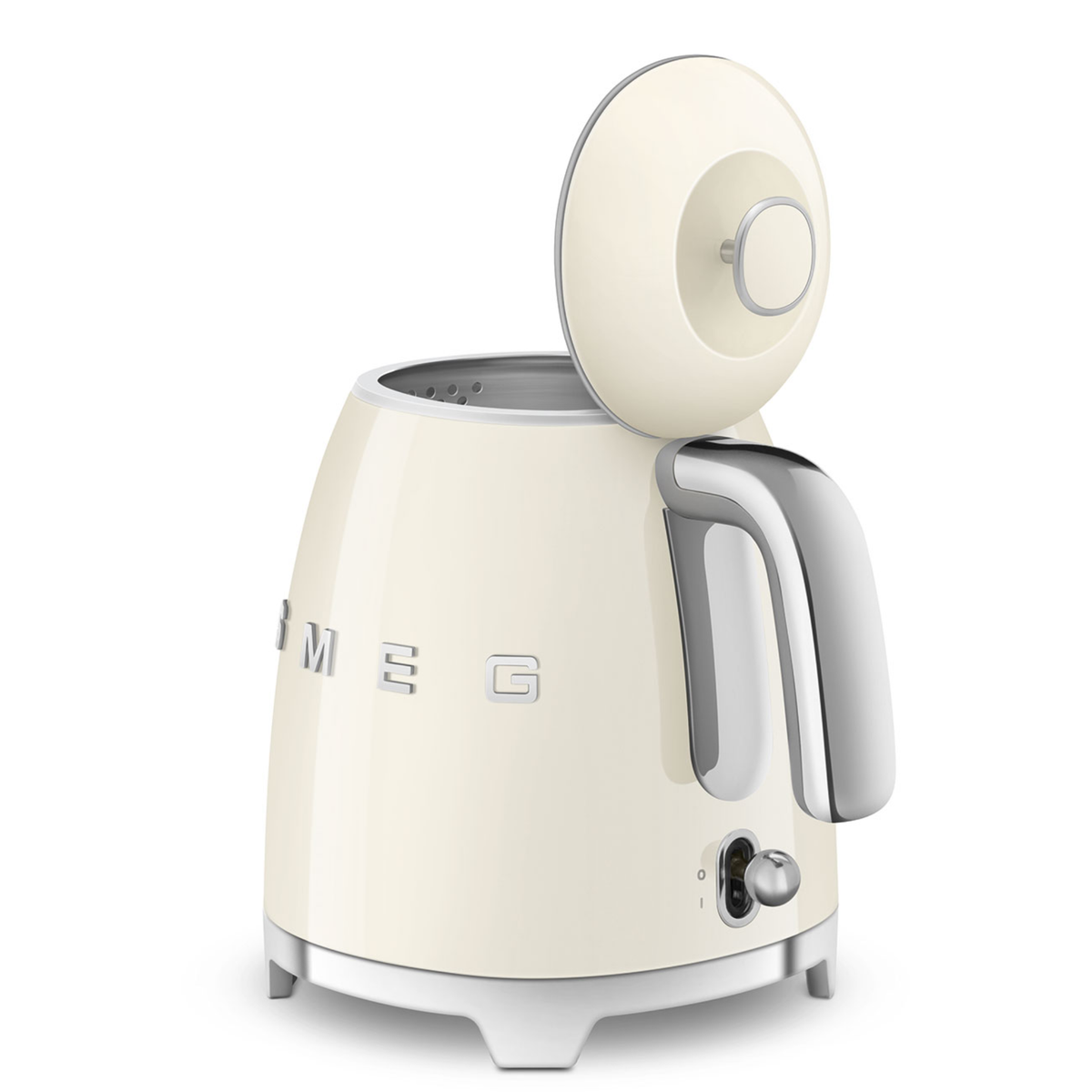 SMEG BOUILLOIRE KETTLE ANNEE 50 | 0.8L | CREME BRILLANT
