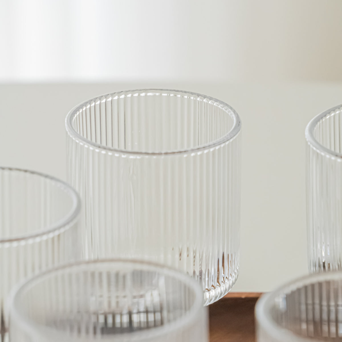 VERRE A PIED RIPPLE TOWER | 220 ML | 6 PIECES