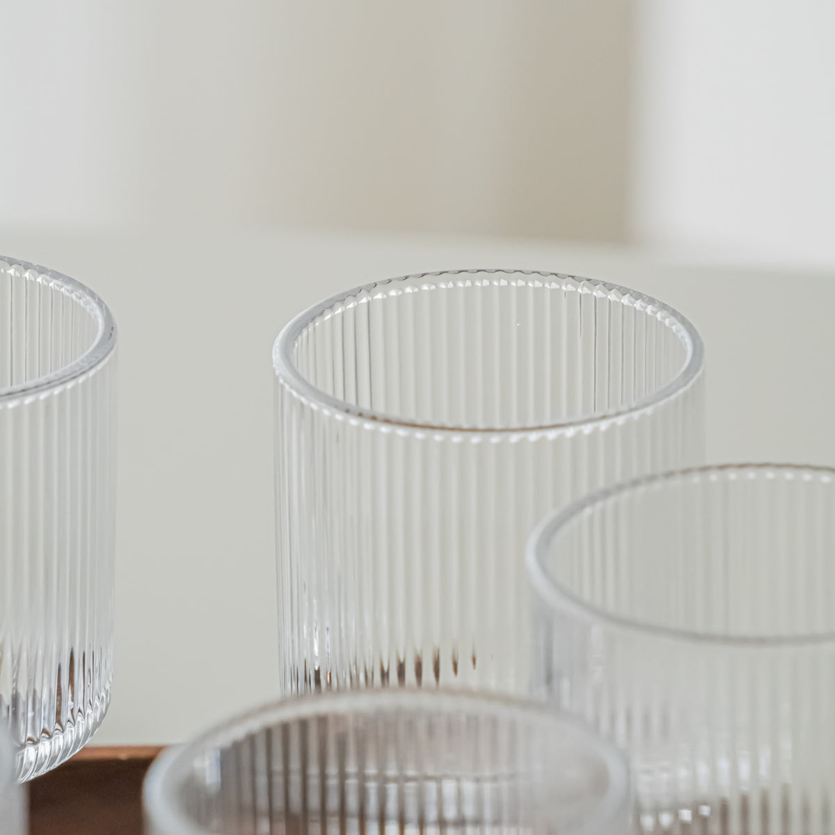 VERRE A PIED RIPPLE TOWER | 220 ML | 6 PIECES