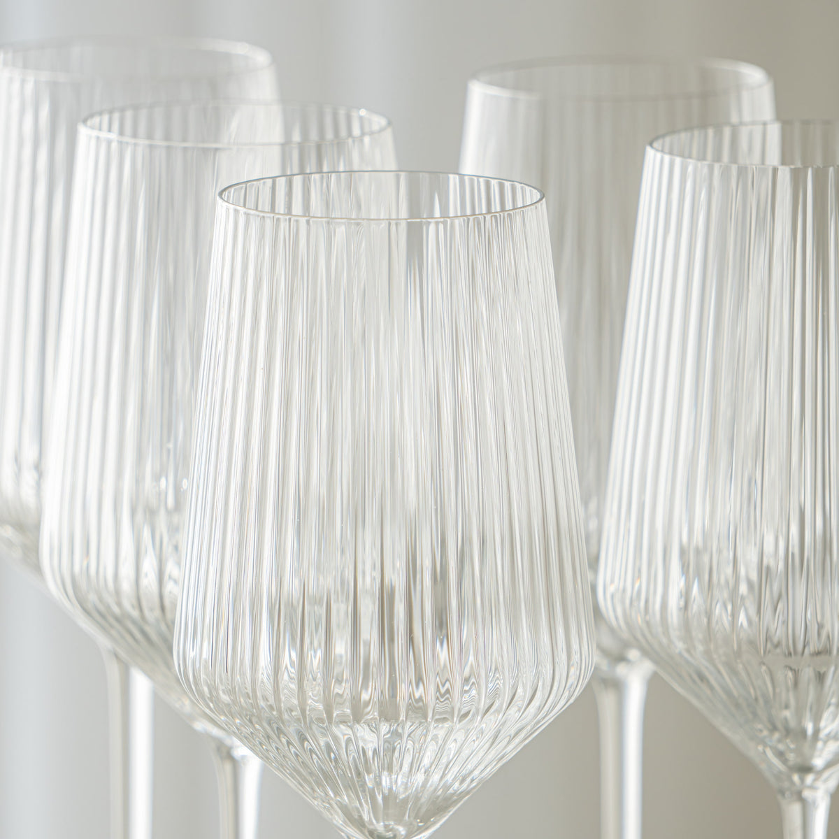 VERRE A VIN/FLUTES LINES | 360ML | 6 PIECES