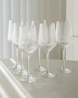 VERRE A VIN/FLUTES LINES | 360ML | 6 PIECES