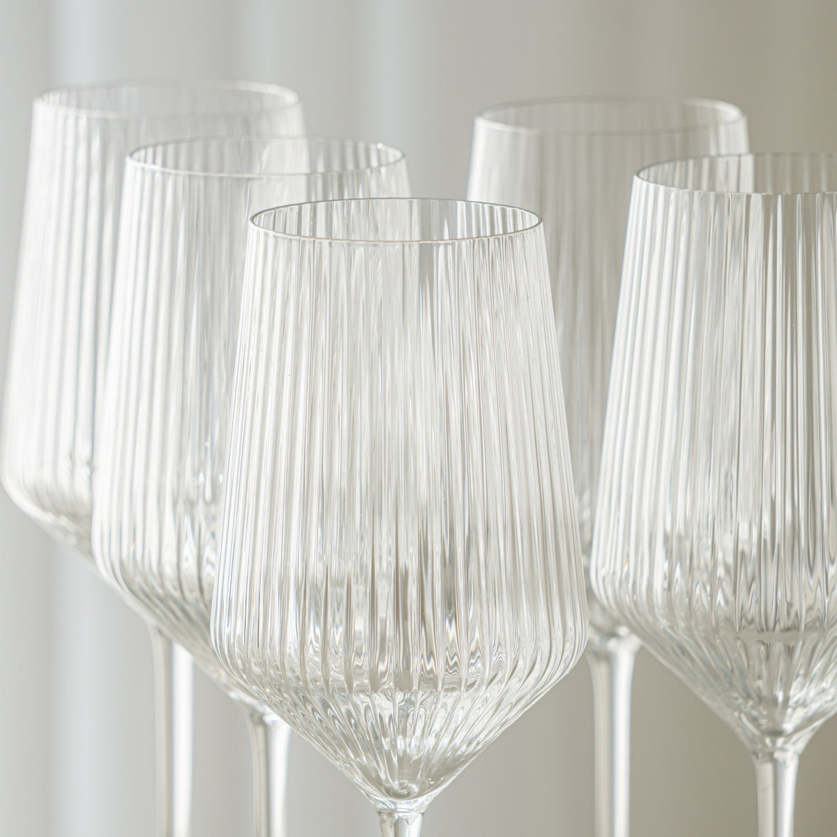VERRE A VIN/FLUTES LINES | 360ML | 6 PIECES