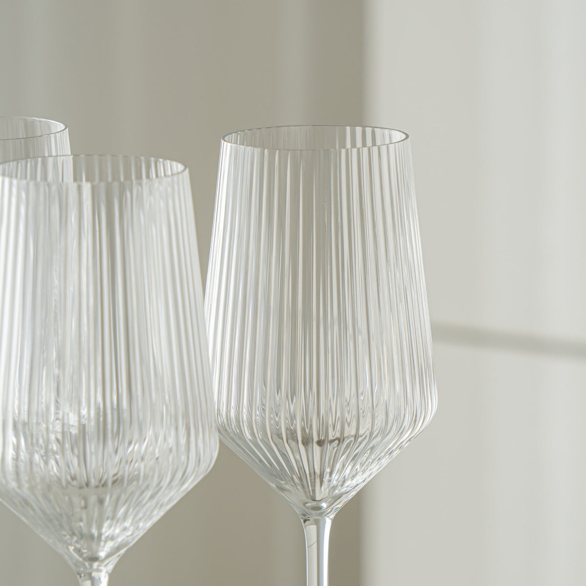 VERRE A VIN/FLUTES LINES | 360ML | 6 PIECES