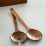 DUO DE COUVERTS A SALADE ACACIA LUNO | 2 PIECES