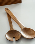 DUO DE COUVERTS A SALADE ACACIA LUNO | 2 PIECES