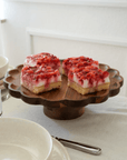 PLAT A TARTE ACACIA BLOOM | 30CM