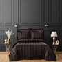 KARACA HOME ALBA PRIVATE PARURE DE LIT 6 PIECES - ANTHRACITE