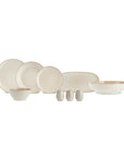 KARACA EARTH COLLECTION ARIA BEIGE 55 PIECES 12 PERSONNES - ALINDA HOME
