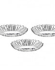 PASABAHCE LOT DE 3 SNACK BOWL OVALE AURORA