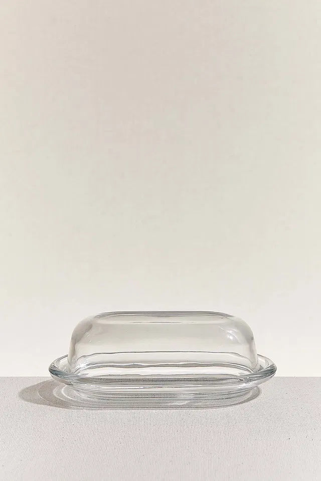 PASABAHCE BASIC BEURRIER EN VERRE - ALINDA HOME 