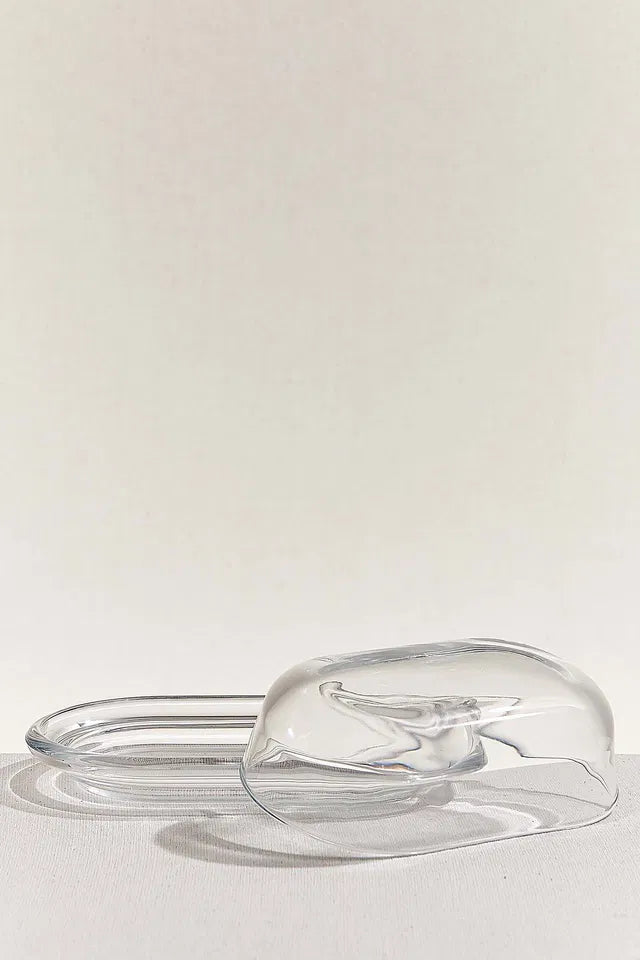 PASABAHCE BASIC BEURRIER EN VERRE - ALINDA HOME 