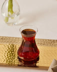 KARACA LOT DE 6 VERRE A THE BEYKOZ - ALINDA HOME 