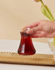 KARACA LOT DE 6 VERRE A THE BEYKOZ - ALINDA HOME 