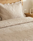 KARACA ENSEMBLE DE COUVRE LIT CAMILLE BEIGE 230x240cm