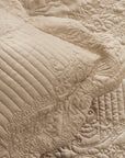 KARACA ENSEMBLE DE COUVRE LIT CAMILLE BEIGE 230x240cm