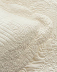 KARACA ENSEMBLE DE COUVRE LIT CAMILLE ECRU 230x240cm