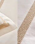 KARACA ENSEMBLE DE PARURE DE LIT BRIDE COLL CARINA GOLD 8 PIECES