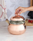 KARACA ANTIQUE CASSEROLE EN CUIVRE 20CM