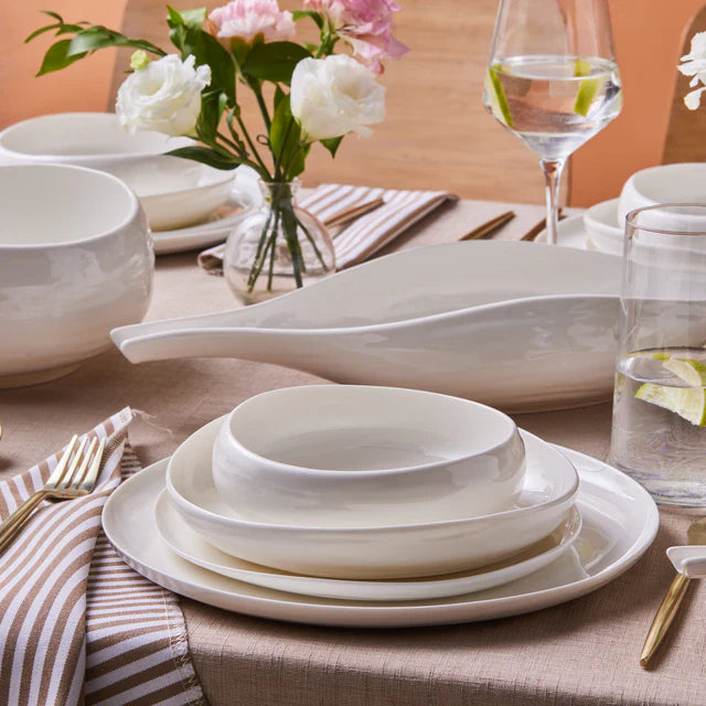 KARACA EARTH COLLECTION SERVICE DE TABLE CLAY 55 PIECES 12 PERSONNES - ALINDA HOME