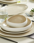 KARACA SERVICE DE TABLE EARTH NEW CUPID 55 PIECES 12 PERSONNES - ALINDA HOME 