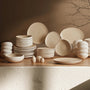 KARACA SERVICE DE TABLE EARTH NEW CUPID 55 PIECES 12 PERSONNES - ALINDA HOME 