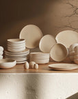 KARACA SERVICE DE TABLE EARTH NEW CUPID 55 PIECES 12 PERSONNES - ALINDA HOME 