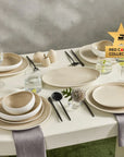 KARACA SERVICE DE TABLE EARTH NEW CUPID 55 PIECES 12 PERSONNES - ALINDA HOME