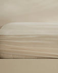 KARACA DRAP HOUSSE 160X200 + BONNET 30CM CREME