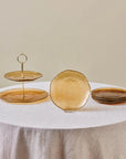 KARACA SERVICE A DESSERT DUNE AMBER 7 PIECES - ALINDA HOME 