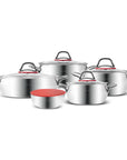 KARACA BATTERIE DE CUISINE EMIRGAN 10 PIECES