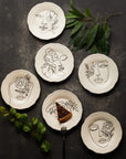 KARACA SERVICE A DESSERT FACE 6 PIECES