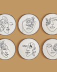 KARACA SERVICE A DESSERT FACE 6 PIECES