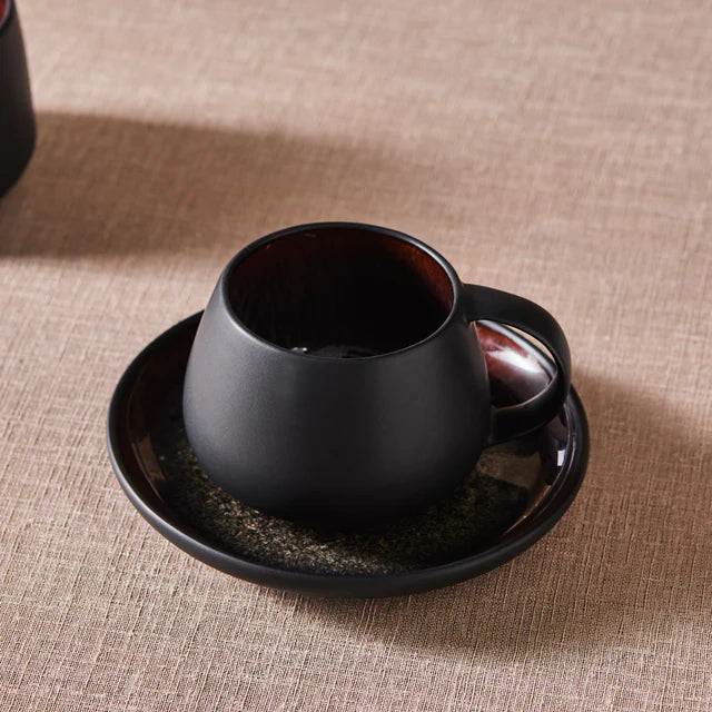 KARACA TASSE A CAFE NEW GALACTIC BLACK 300ML - ALINDA HOME 