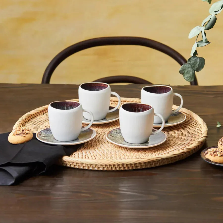 KARACA TASSE A ESPRESSO NEW GALACTIC WHITE 100ML - ALINDA HOME