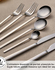 KARACA ENSEMBLE DE COUVERTS ELEGANCE GALE 12 PERSONNES 84 PIECES - ALINDA HOME 