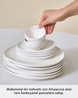 KARACA SERVICE A BRUNCH STREMLINE HOLE 34 PIECES 6 PERSONNES