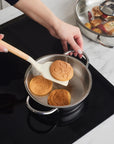 KARACA BATTERIE DE CUISINE ADA EN ACIER INOXYDABLE V2 12 PIECES