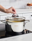 KARACA BATTERIE DE CUISINE ADA EN ACIER INOXYDABLE V2 12 PIECES