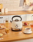 KARACA KETTLE ELECTRIQUE RETRO CREME