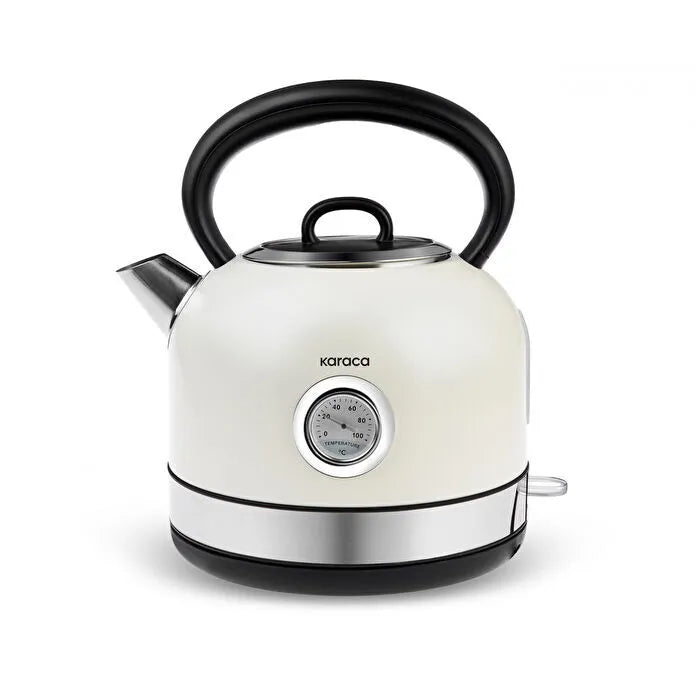 KARACA KETTLE ELECTRIQUE RETRO CREME