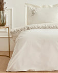 KARACA PARURE DE HOUSSE DE COUETTE MAISA BEIGE 200X220CM - ALINDA HOME 