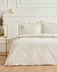 KARACA PARURE DE HOUSSE DE COUETTE MAISA BEIGE 200X220CM - ALINDA HOME 