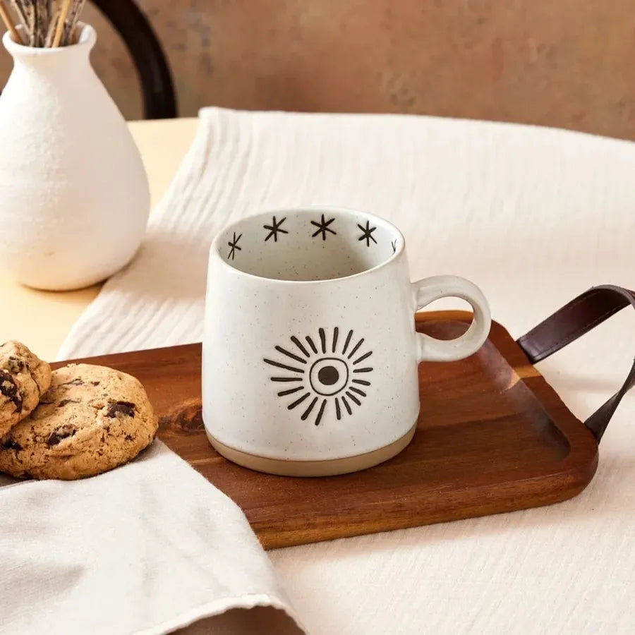 KARACA LOT DE 2 MUG MOON&amp;SOON