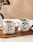 KARACA LOT DE 2 MUG MOON&SOON