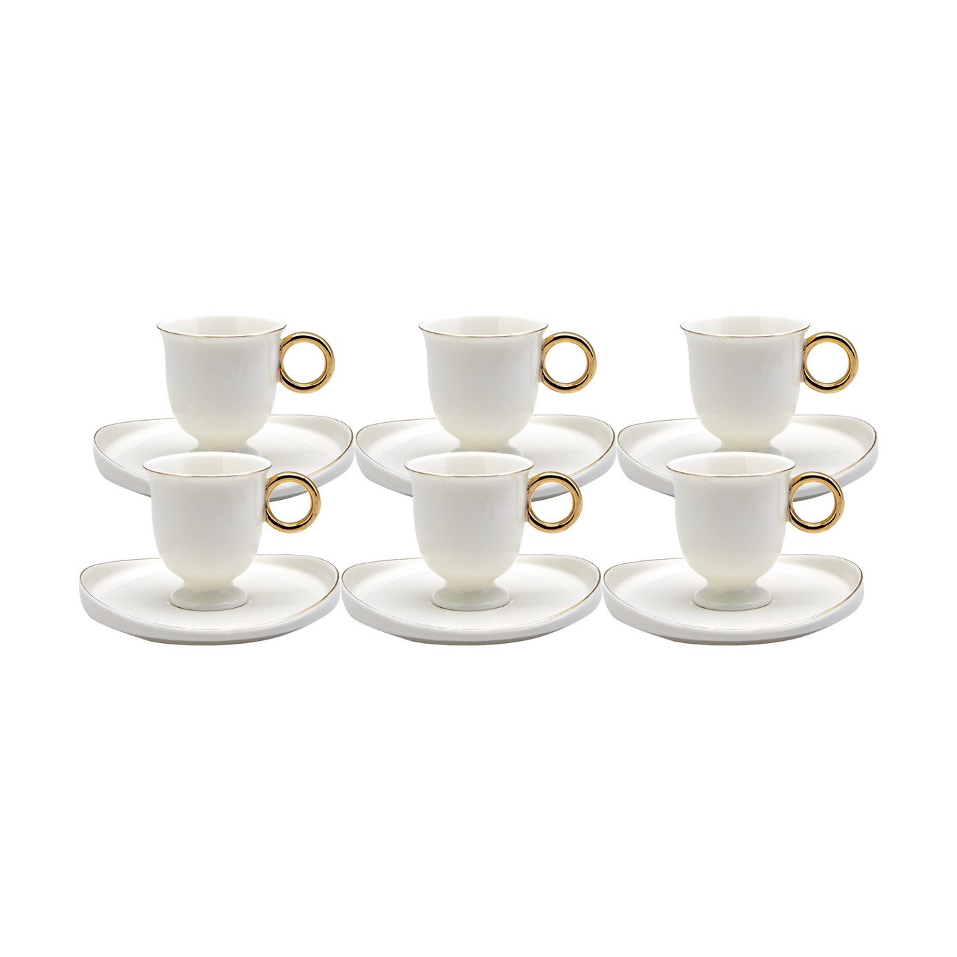 service a café mum en porcelaine marque karaca - alinda home